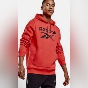 Reebok Hoodie - Mens Size 2XL - Coral Color